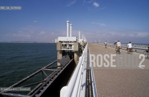 OLANDA , (ZEELAND) DIGA SULLOOSTERSCHELDE   -  © 2002 Graziano Arici/Rosebud2 / GEO
