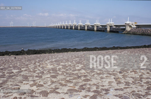 OLANDA , (ZEELAND) DIGA SULLOOSTERSCHELDE   -  © 2002 Graziano Arici/Rosebud2 / GEO