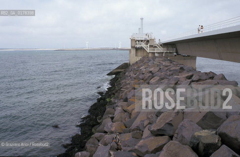 OLANDA , (ZEELAND) DIGA SULLOOSTERSCHELDE   -  © 2002 Graziano Arici/Rosebud2 / GEO