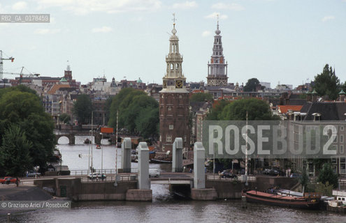 OLANDA , AMSTERDAM :  MONTELBAANSTOREN -  © 2002 Graziano Arici/Rosebud2 / GEO