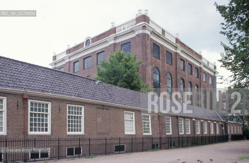 OLANDA , AMSTERDAM : LA GRANDE SINAGOGA PORTOGHESE - ESNOGA -  © 2002 Graziano Arici/Rosebud2 / EBREI / GEO