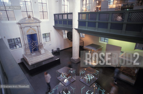 OLANDA , AMSTERDAM : SINAGOGA - MUSEO EBRAICO JOODS HISTORISH MUSEUM  -  -  © 2002 Graziano Arici/Rosebud2 / EBREI / GEO