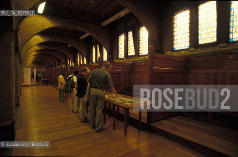 OLANDA , AMSTERDAM : LA BORSA - BEURS DELLARCHITETTO H. BERLAGE  -  © 2002 Graziano Arici/Rosebud2 / ARCHITETTURA CONTEMPORANEA / GEO