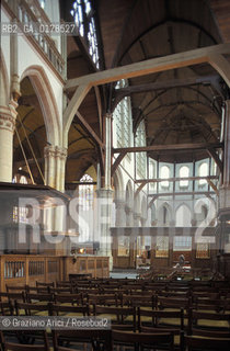 OLANDA , AMSTERDAM  : OUDE KERK   -  © 2002 Graziano Arici/Rosebud2 / CHIESA / GEO