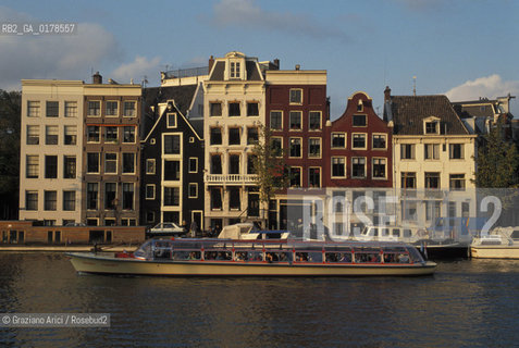 OLANDA , AMSTERDAM  : IL CANALE AMSTEL -  © 2002 Graziano Arici/Rosebud2  / GEO