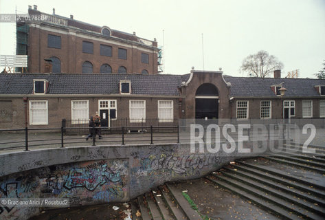 OLANDA , AMSTERDAM : LA GRANDE SINAGOGA PORTOGHESE - ESNOGA  -  © 2002 Graziano Arici/Rosebud2 / GEO / EBREI