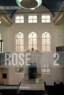 OLANDA , AMSTERDAM :SINAGOGA - IL MUSEO EBRAICO - JOODS HISTORISCH MUSEUM  -  © 2002 Graziano Arici/Rosebud2 / GEO / EBREI