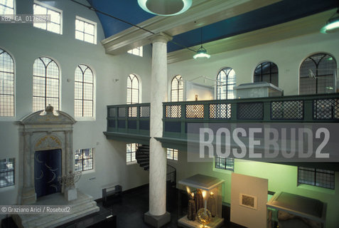 OLANDA , AMSTERDAM :SINAGOGA - IL MUSEO EBRAICO - JOODS HISTORISCH MUSEUM  -  © 2002 Graziano Arici/Rosebud2 / GEO / EBREI