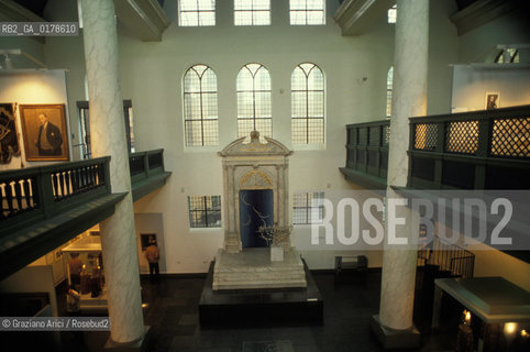 OLANDA , AMSTERDAM :SINAGOGA - IL MUSEO EBRAICO - JOODS HISTORISCH MUSEUM  -  © 2002 Graziano Arici/Rosebud2 / GEO / EBREI