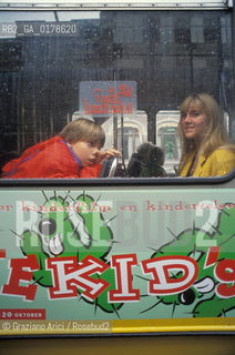 OLANDA , AMSTERDAM : TRAM  -  © 2002 Graziano Arici/Rosebud2 / GEO /