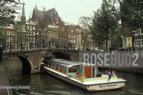 OLANDA , AMSTERDAM : CANALE  -  © 2002 Graziano Arici/Rosebud2 / GEO