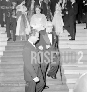 THE AGHA KHAN - CANNES -  1951 © ARCHIVIO Graziano Arici/Rosebud2  / NOBILTA