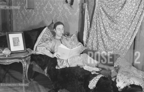 THE IMPEROR OF BISANZIO - 1947- ROME - © ARCHIVIO Graziano Arici/Rosebud2  / NOBILTA  / IMPERATORE