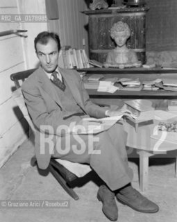 THE CONDUCTOR IGOR MARKEVICH - VENICE - 1947 © ARCHIVIO Graziano Arici/Rosebud2  / MUSICA / DIRETTORE DORCHESTRA