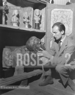 THE CONDUCTOR IGOR MARKEVICH - VENICE - 1947 © ARCHIVIO Graziano Arici/Rosebud2  / MUSICA / DIRETTORE DORCHESTRA
