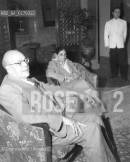 THE POLITICIAN BOSE SARAT CHANDRAN - VENICE - 195? - © ARCHIVIO Graziano Arici/Rosebud2  / POLITICA / POLITICO