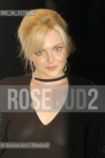 04/09/02 - 59. INTERNATIONAL FILM FESTIVAL IN VENICE - AMFAR GALA - THE FASHION MODEL SOPHIE DAHL  ©Graziano Arici/Rosebud2 /  MODELLA
