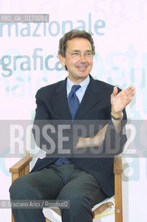 31/08/02 - 59. INTERNATIONAL FILM FESTIVAL IN VENICE LIDO - THE PRESIDENT OF THE BIENNALE FRANCO BERNABE  - © 2002 Graziano Arici/Rosebud2  / FIORE - MOSTRA DEL CINEMA / PRESIDENTE BIENNALE.