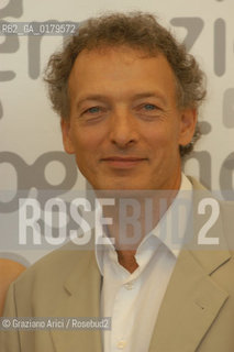 29/08/2002 -  THE JURY OF THE 59. INTERNATIONAL FILM FESTIVAL IN VENICE LIDO :  THE PRODUCER ULRICH FELSBERG - 2002  ©Graziano Arici/Rosebud2 / FIORE - MOSTRA DEL CINEMA / GIURIA
