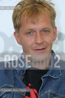 01/09/02 - 59. INTERNATIONAL FILM FESTIVAL IN VENICE LIDO - THE SCREENWRITER INGO HASSELBACH  - FILM FUHRER EX - © 2002 Graziano Arici/Rosebud2 / FIORE - MOSTRA DEL CINEMA / SCENEGGIATORE. .