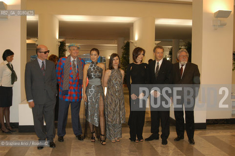 29/08/02 - 59. INTERNATIONAL FILM FESTIVAL IN VENICE LIDO :   THE JURY  - © 2002 Graziano Arici/Rosebud2 -  MOSTRA DEL CINEMA / GIURIA