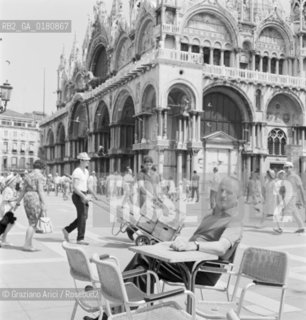 THE POLITICIAN  OSWALD MOSLEY IN VENICE - 1963 - © ARCHIVIO Graziano Arici/Rosebud2  / POLITICO / POLITICA