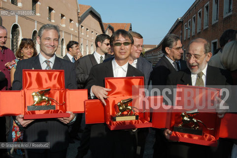 NEXT  VENICE BIENNALE 8. INTERNATIONAL ARCHITECTURE EXHIBITION -  THE GOLDEN LIONS AARON BETSKY,  TOYO ITO AND ALVARO SIZA VIEIRA - ©Graziano Arici/Rosebud2 -  ARCHITETTURA / ARCHITETTO