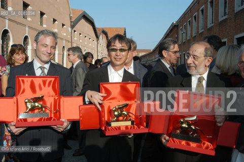 NEXT  VENICE BIENNALE 8. INTERNATIONAL ARCHITECTURE EXHIBITION -  THE GOLDEN LIONS AARON BETSKY,  TOYO ITO AND ALVARO SIZA VIEIRA - ©Graziano Arici/Rosebud2 -  ARCHITETTURA / ARCHITETTO