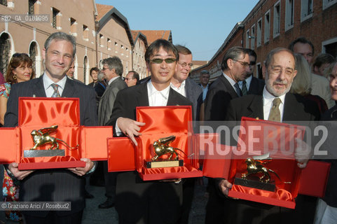 NEXT  VENICE BIENNALE 8. INTERNATIONAL ARCHITECTURE EXHIBITION -  THE GOLDEN LIONS AARON BETSKY,  TOYO ITO AND ALVARO SIZA VIEIRA - ©Graziano Arici/Rosebud2 -  ARCHITETTURA / ARCHITETTO