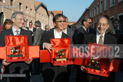 NEXT  VENICE BIENNALE 8. INTERNATIONAL ARCHITECTURE EXHIBITION -  THE GOLDEN LIONS AARON BETSKY,  TOYO ITO AND ALVARO SIZA VIEIRA - ©Graziano Arici/Rosebud2 -  ARCHITETTURA / ARCHITETTO