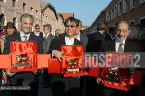 NEXT  VENICE BIENNALE 8. INTERNATIONAL ARCHITECTURE EXHIBITION -  THE GOLDEN LIONS AARON BETSKY,  TOYO ITO AND ALVARO SIZA VIEIRA - ©Graziano Arici/Rosebud2 -  ARCHITETTURA / ARCHITETTO