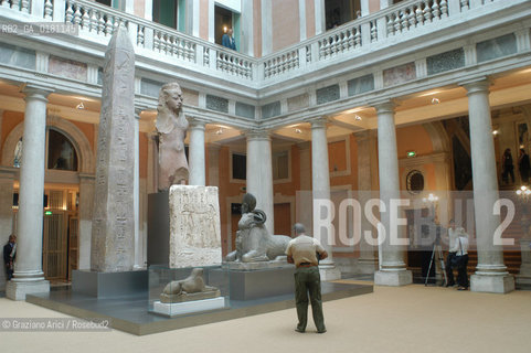 VENEZIA - 06/09/02 - PALAZZO GRASSI : MOSTRA I FARAONI - LA CURATRICE CHRISTIANE ZIEGLER - ©Graziano Arici/Rosebud2 - EGITTO