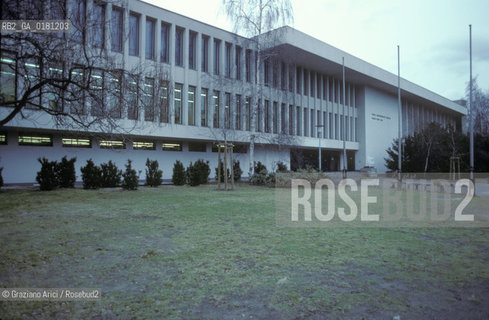 (GERMANIA) BERLINO 1984 : LA FREIE UNIVERSITAET    - ©Graziano Arici/Rosebud2 / GEO / UNIVERSITA