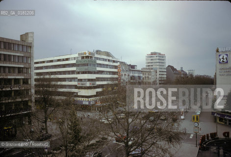 (GERMANIA) BERLINO 1984 : KURFURSTENDAMM    - ©Graziano Arici/Rosebud2 / GEO