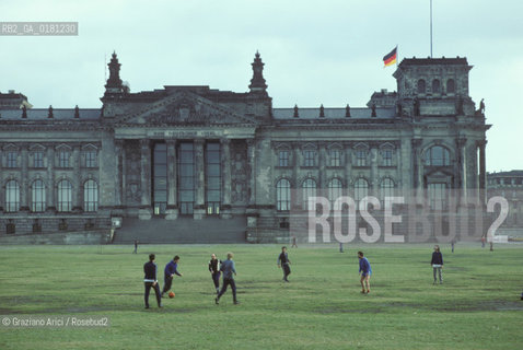 (GERMANIA) BERLINO 1984 : IL REICHSTAG    - ©Graziano Arici/Rosebud2 / GEO