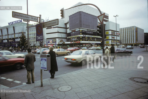 (GERMANIA) BERLINO 1984 : KURFURSTENDAMM     - ©Graziano Arici/Rosebud2 / GEO