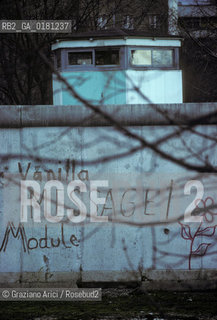(GERMANIA) BERLINO 1984 : IL MURO    - ©Graziano Arici/Rosebud2 / GEO