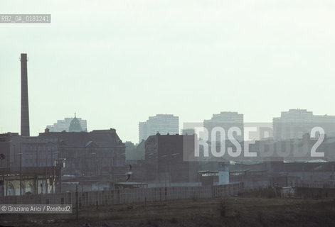 (GERMANIA) BERLINO 1984 : IL MURO A POTZDAMER PLATZ    - ©Graziano Arici/Rosebud2 / GEO