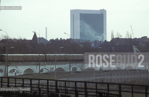 (GERMANIA) BERLINO 1984 : IL MURO - ©Graziano Arici/Rosebud2 / GEO