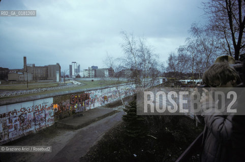(GERMANIA) BERLINO 1984 : IL MURO A POTZDAMER PLATZ    - ©Graziano Arici/Rosebud2 / GEO