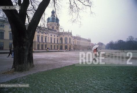 (GERMANIA) BERLINO 1989 : SCHLOSS CHARLOTTENBURG   - ©Graziano Arici/Rosebud2 / GEO / CASTELLO