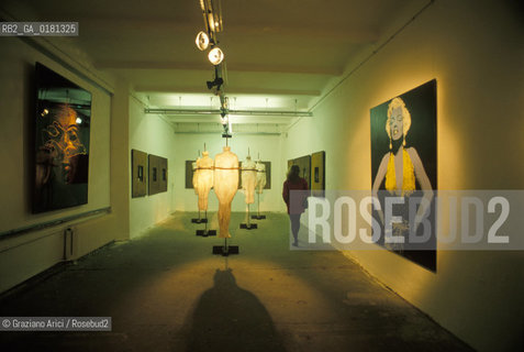 (GERMANIA) BERLINO 1989 : KREUZBERG - ELEPHANTEN GALERIE  - ©Graziano Arici/Rosebud2 / GEO /