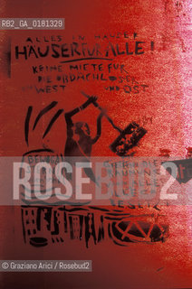 (GERMANIA) BERLINO 1989 : KREUZBERG - GRAFFITI  - ©Graziano Arici/Rosebud2 / GEO /
