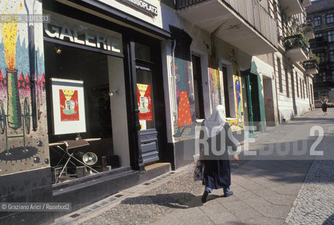 (GERMANIA) BERLINO 1989 : QUARTIERE KREUZBERG   - ©Graziano Arici/Rosebud2 / GEO /