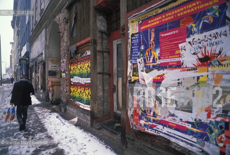 (GERMANIA) BERLINO 1989 : QUARTIERE KREUZBERG  - ©Graziano Arici/Rosebud2 / GEO /