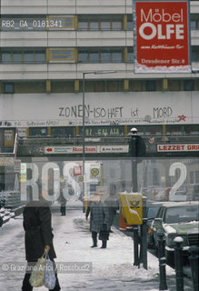 (GERMANIA) BERLINO 1989 : QUARTIERE KREUZBERG  - ©Graziano Arici/Rosebud2 / GEO /