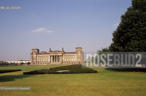 (GERMANIA) BERLINO 1989 : IL REICHSTAG    - ©Graziano Arici/Rosebud2 / GEO
