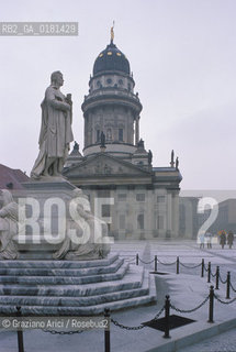 (GERMANIA) BERLINO EST 1989 : IL DEUTSCHER DOM IN AKADEMIE PLATZ    - ©Graziano Arici/Rosebud2 / GEO