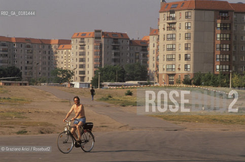 (GERMANIA) BERLINO 1991 :LA ZONA DEL MURO A POTZDAMER PLATZ    - ©Graziano Arici/Rosebud2 / GEO