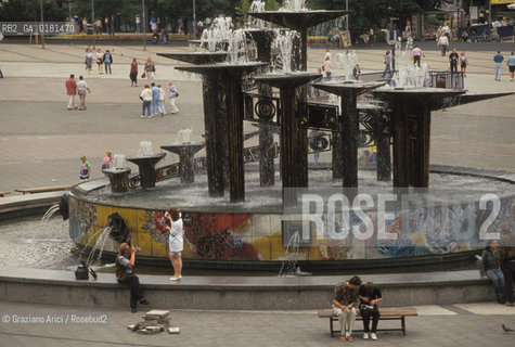 (GERMANIA) BERLINO 1991 : ALEXANDERPLATZ    - ©Graziano Arici/Rosebud2 / GEO
